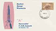 Australia-1974 Succesfull U.A.R. Launch "A"  Souvenir Cover - Océanie