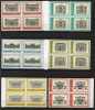 GREECE 1977 Modern Greek Architecture  BLOCK 4 MNH - Unused Stamps