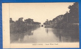 Egypt; Suez; Sweet Water Canal - Sues