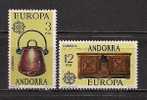 ANDORRA (SP) EUROPA CEPT 1976 SET MNH - 1976