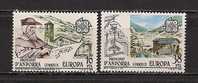 ANDORRA (SP) EUROPA CEPT 1983 SET MNH - 1983