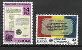 ANDORRA (SP) EUROPA CEPT 1982 SET MNH - 1982