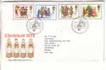 GREAT BRITAIN FDC 1978 - Christmas - 1971-1980 Em. Décimales