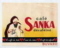Delcampe - Buvard Café SANKA Decafeine - Caffè & Tè