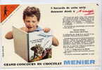 Buvard Chocolat MENIER Tour Du Monde En 120 Images - Concours - N°4 - Cocoa & Chocolat