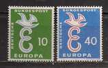 GERMANY EUROPA CEPT 1958 SET MNH - 1958