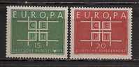 GERMANY EUROPA CEPT 1963 SET MNH - 1963