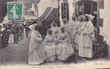 FINISTERE.SAINT JEAN DU DOIGT.PROCESSION DU PARDON GROUPE DE BERGERES - Saint-Jean-du-Doigt