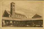 CP De LOPHEM / LOPPEM " Abbaye De Saint-andré , église Vue Du Préau " Avec Cachet Relais De LOPHEM . - Zedelgem