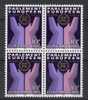 Luxemburg Y/T 1047 (**) In Blok Van 4. - Unused Stamps