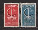 FRANCE EUROPA CEPT 1966 SET MNH - 1966