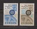 FRANCE EUROPA CEPT 1967 SET MNH - 1967