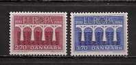 DENMARK EUROPA CEPT 1984 SET MNH - 1984