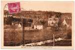 Carte Postale Ancienne Felletin - La Creuse Et Route De Saint Quentin - Felletin