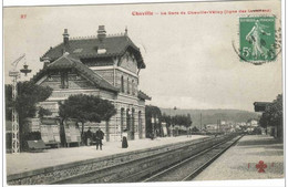 La Gare De CHAVILLE VELIZY (ligne Des Invalides) - Chaville