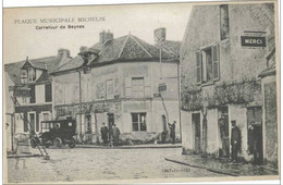 Carrefour De BEYNES Plaque Municipale Michelin - Beynes