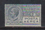 3RG981 - REGNO 1926 ,  Posta Aerea 60 Cent N. 3  *** - Airmail