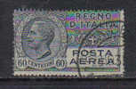 3RG987 - REGNO 1926 ,  Posta Aerea 60 Cent N. 3  Usato - Poste Aérienne