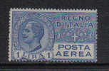 3RG992 - REGNO 1926 ,  Posta Aerea 1 Lira N. 4  *** - Posta Aerea