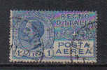 3RG996 - REGNO 1926 ,  Posta Aerea 1 Lira N. 4  Usato - Airmail