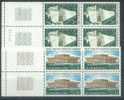Luxemburg Y/T 800 / 801 (**) In Blok Van 4. - Unused Stamps