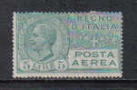 3RG1014 - REGNO 1926 ,  Posta Aerea 5  Lire N. 7   * - Airmail