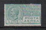 3RG1014 - REGNO 1926 ,  Posta Aerea 5  Lire N. 7   * - Posta Aerea