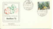 1973 " Iberflora'73 " Obliteration Valencia - Franking Machines (EMA)