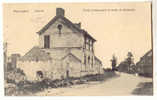 10286 - Reninghe - Ruines - Ecole Communale Et Route De Dixmude - Diksmuide