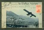 MONACO POSTE AERIENNE Précurseur 1914 S/carte Officielle Du Rallye - Airmail