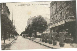 SARTROUVILLE  Avenue De La République - Sartrouville