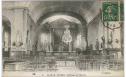 MARLY LE ROI  Intérieur De L'église - Marly Le Roi