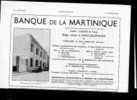 Pub De 1935 - Banque De La MARTINIQUE - - Advertising