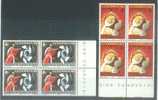 Luxemburg Y/T 962 / 963 (**) In Blok Van 4. - Unused Stamps