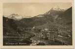 VINTAGE Ca1900 REAL PHOTO POSTCARD AK CPA SUIZA SWITZERLAND OBWALD LUNGERN MIT WILERHORN - Lungern