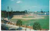 Al Lang Field In St. Petersburg FL Spring Training Baseball Stadium For Boston Braves, NY Yankees On Chrome Postcard - Honkbal