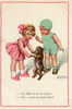 A COLLINO Illustrateur Italien Enfants Et Chien - Sonstige & Ohne Zuordnung