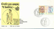 " Monasterio De Ripoll " FDC 1978 Obliteration Gerona - Macchine Per Obliterare (EMA)