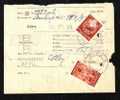 "Dovada De Indeplinirea Procedurii" Document,Registred,  With Stamp 1952 RRR, - Cartas & Documentos