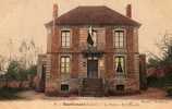 BOUFFEMONT : (95) La Mairie Et L´Ecole (en Manuscrit) - Bouffémont