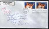 Fdc Usa 1998 Mammifères Rongeurs Hamster - Rodents