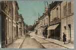 Jolie CP Ancienne Animée 41 Selles Sur Cher Rue Du Pont - Voiture Citroën Traction ? - Ed CIM Combier -  ((*_*)) - Selles Sur Cher