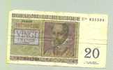 20 Francs 1956 - Roland De Lassus - Philippus De Monte - Autres & Non Classés