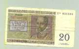 20 Francs 1956 - Roland De Lassus - Philippus De Monte - Other & Unclassified