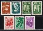 BULGARIA / BULGARIE - 1958 - Legumes - 7v** - Groenten