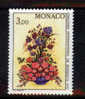 Monaco 1988 (**) Yv. 1660 XII Concurso Internacional De Arreglos Florales: Lilas, Iris, Rosas Y Petunias. - Rosen