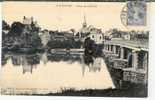 La Suze-sur-Sarthe (72) : Vue Partielle Du Pont En 1930 (un Peu Animée). - La Suze Sur Sarthe