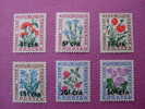 N°48/53** LA REUNION. FLEURS DES CHAMPS. - Timbres-taxe