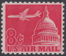 !a! USA Sc# C064 MNH SINGLE - Jet Over Capitol - 3b. 1961-... Neufs
