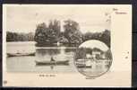 SELTEN!! BAD NAUHEIM * TEICH MIT INSEL UND TEICHHAUS * 1904   *!! - Bad Nauheim